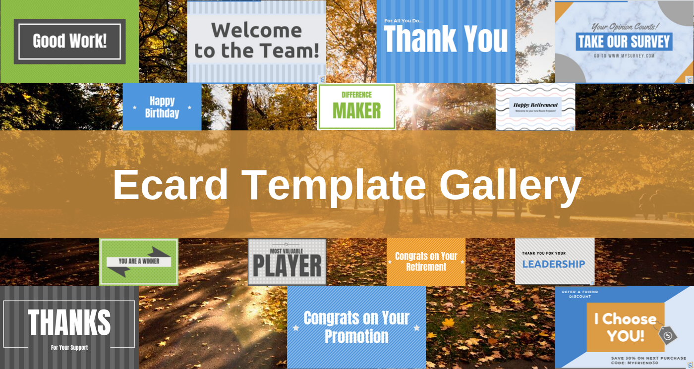 Ecard Template Gallery